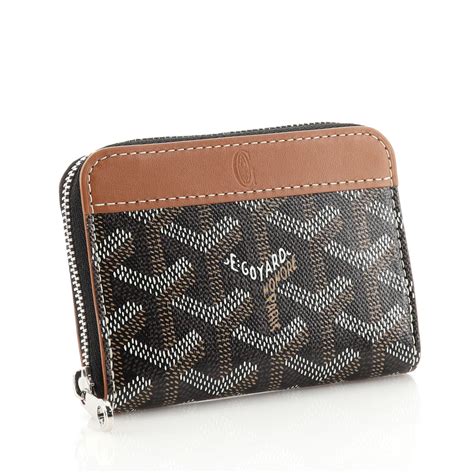 goyard zipper wallet